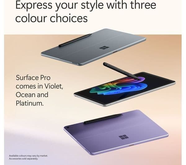 Microsoft Surface Pro 12" Copilot+ PC Snapdragon X Plus 16GB 512GB - Platinum (Device only) - Image 6