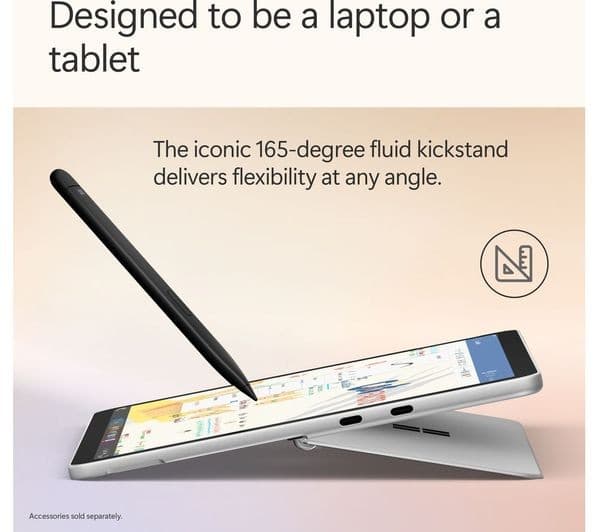 Microsoft Surface Pro 12" Copilot+ PC Snapdragon X Plus 16GB 512GB - Platinum (Device only) - Image 8