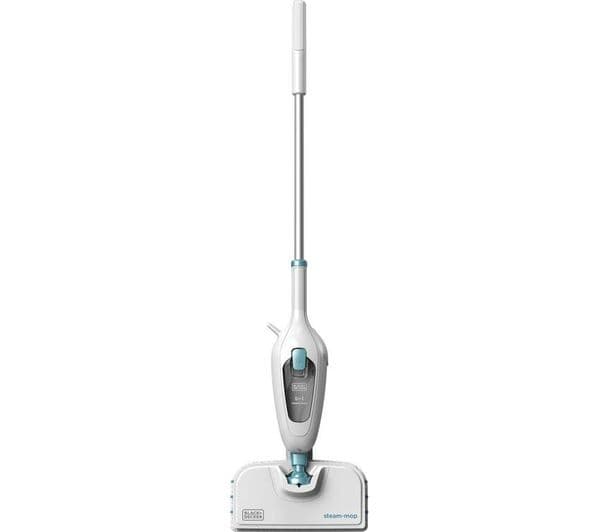 BLACK + DECKER FSMH13E5-GB 5-in-1 Steam Mop - White & Blue - Image 1