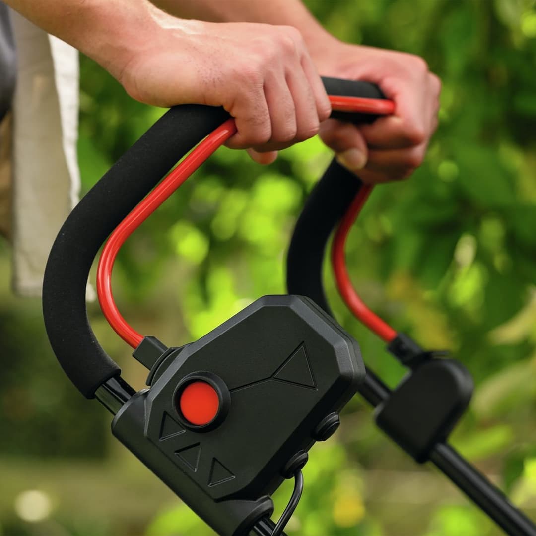 Bosch ROTAK18V2-43 36V Cordless Brushless Lawnmower 2 x 4.0Ah Batteries BOSROTAK18V243KIT - Green - Image 5