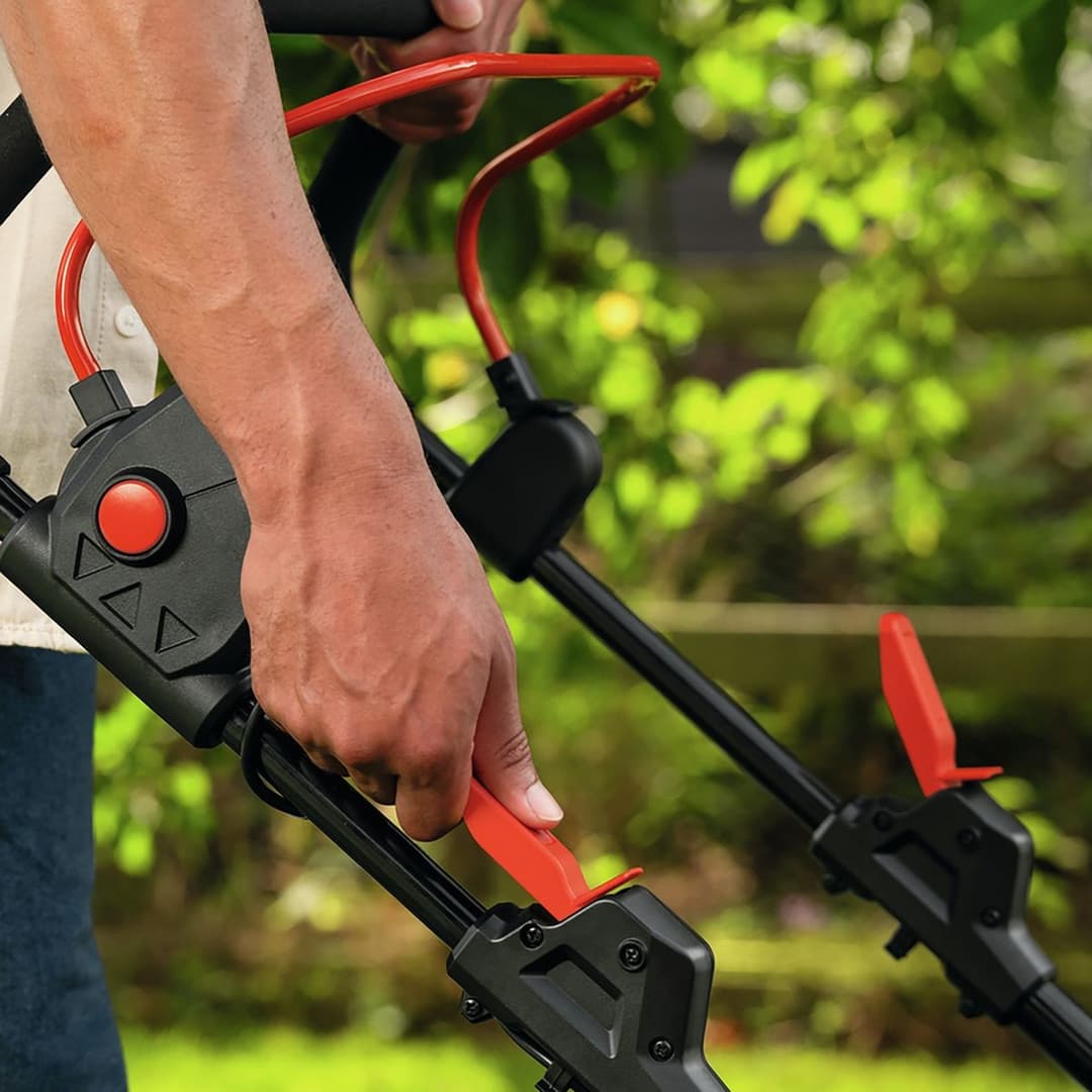 Bosch ROTAK18V2-43 36V Cordless Brushless Lawnmower 2 x 4.0Ah Batteries BOSROTAK18V243KIT - Green - Image 9