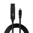 Lindy 43405 5m USB 3.2 Gen 2 USB-C Male to Female Active Extension Cable, 10Gbit/s - Black thumbnail 2