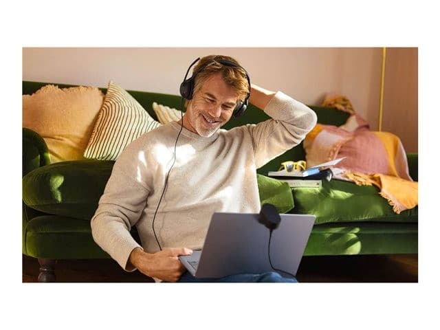 Jabra Evolve2 50 UC Stereo Wired Headset - USB-A - Image 6