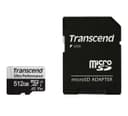 Transcend 340S microSDXC UHS-I U3 V30 A2 Memory Card with Adapter 512GB thumbnail 2