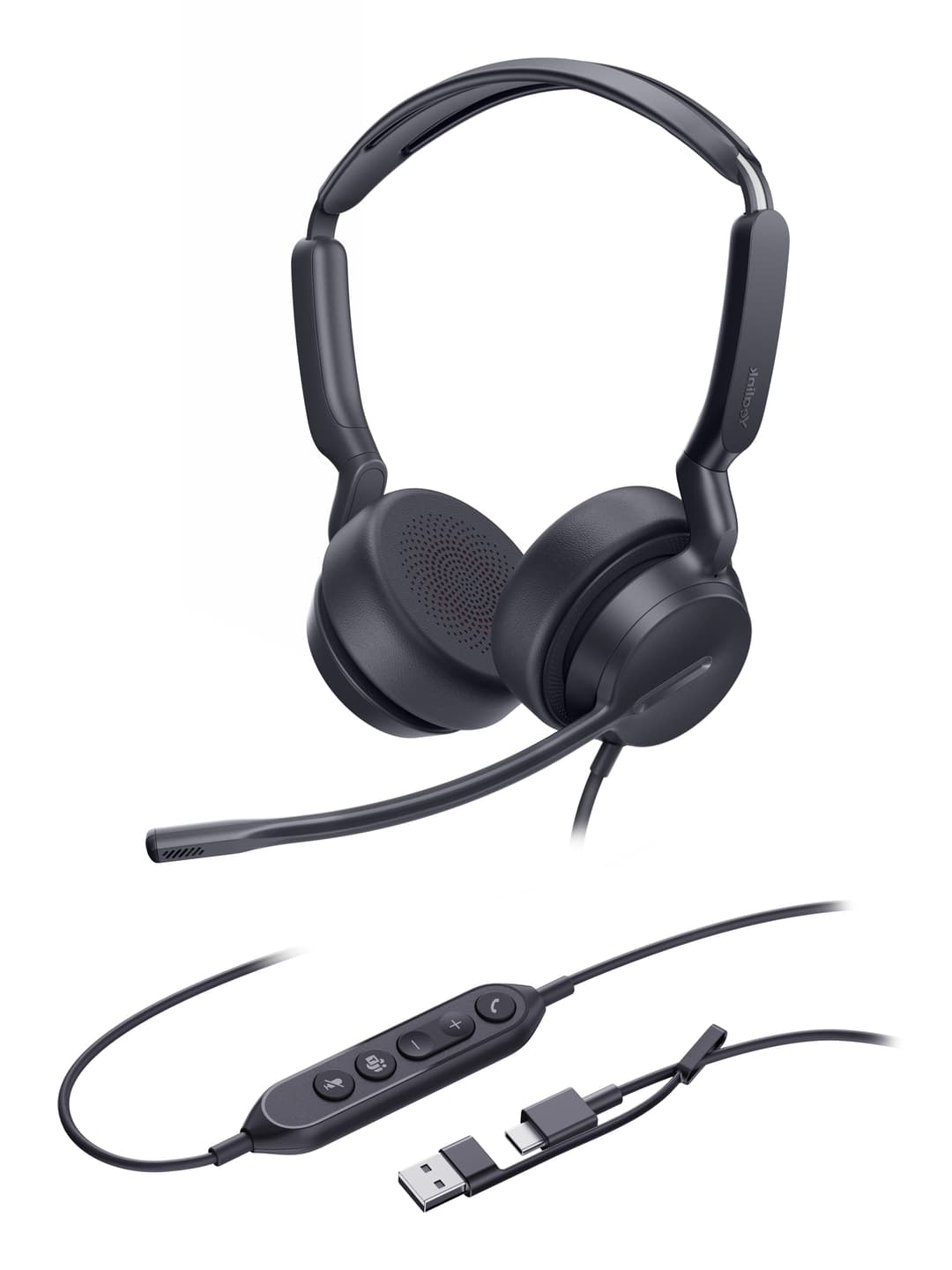 Yealink UH42 Dual USB-C/A Headset - Microsoft Teams - Image 2