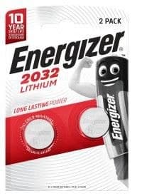 Energizer CR2032 3V Lithium Coin Battery, 2 Pack - Image 1