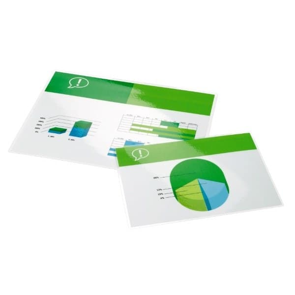 GBC Document Laminating Pouches A4 125 Micron Gloss - Pack of 100