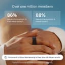 Oura Ring 4 Smart Ring - Black, Size 12 thumbnail 8