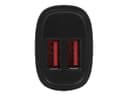 StarTech.com USB2PCARBKS Dual-Port USB Car Charger 24W/4.8A - Black thumbnail 1