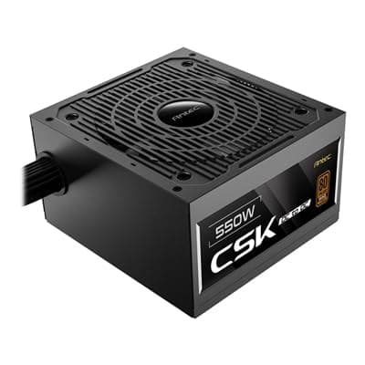 Antec Csk550dc 550W Power Supply 80 Plus Bronze Certified Atx 12V 2.52 Non-Modul