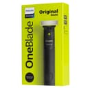 Philips OneBlade QP1424/10 Hybrid Electric Shaver and Trimmer - Black and Green thumbnail 1