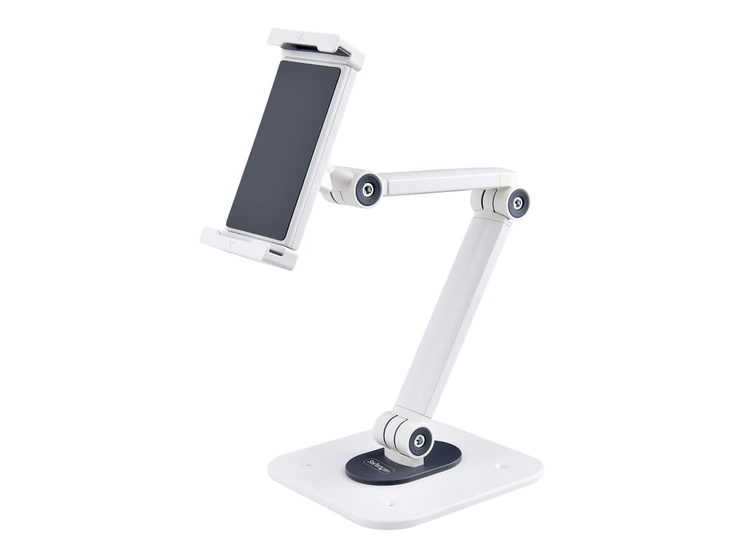 StarTech Adjustable Tablet Stand White - Image 1