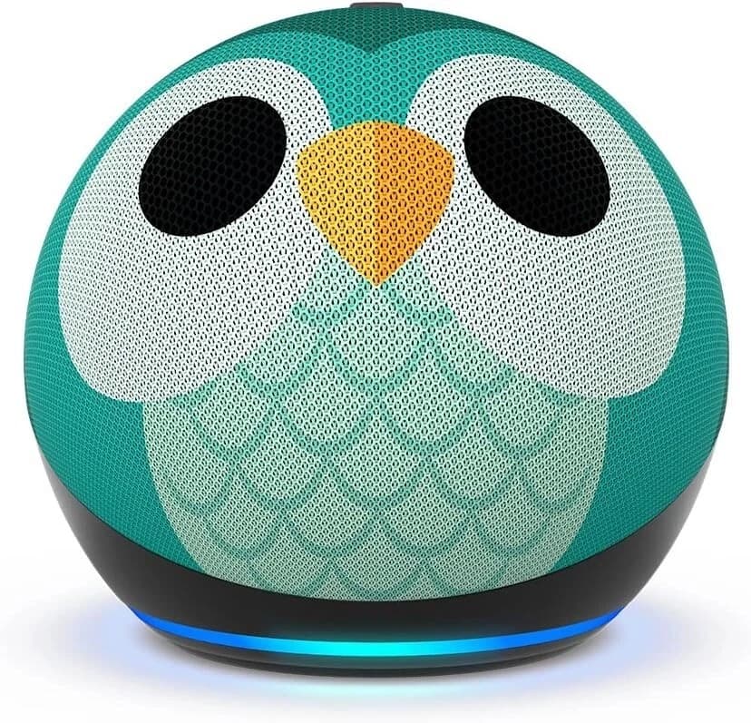 Amazon Echo Dot Kids (5th Gen) Smart Speaker with Alexa - Owl