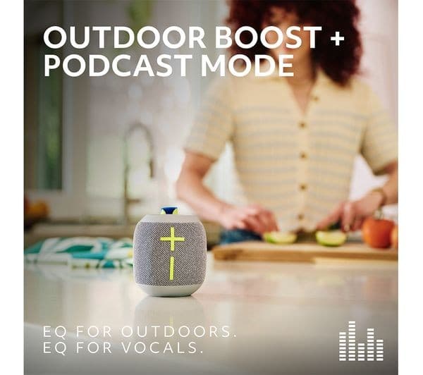 ULTIMATE EARS WONDERBOOM 4 Portable Bluetooth Speaker - White - Image 3
