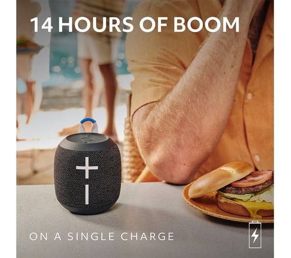 ULTIMATE EARS WONDERBOOM 4 Portable Bluetooth Speaker - White - Image 4