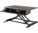 Fellowes Lotus LT Sit-Stand Workstation Standing Desk Converter - Black (8215001) thumbnail 1