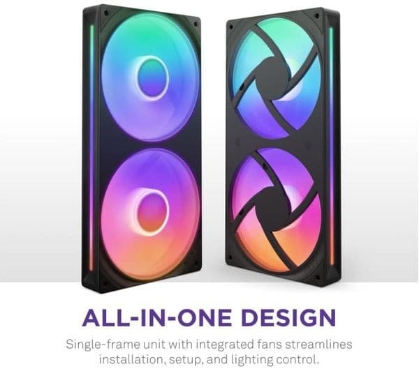 NZXT F240 RGB Core Case Fan Black - Image 3