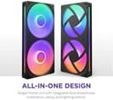 NZXT F240 RGB Core Case Fan Black thumbnail 3