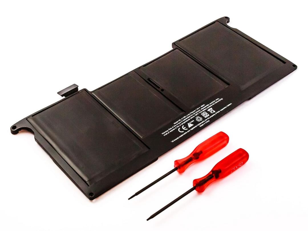 CoreParts MBXAP-BA0005 Replacement Laptop Battery for Apple MacBook Air 11" A1465 (Mid 2013 - Early 2015), 7.3V 5200mAh Li-Pol, Black - Image 1