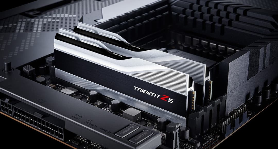 G.Skill Trident Z5 32GB (2 x 16GB) DDR5-6000 CL36 Desktop Memory Kit - Metallic Silver - Image 5