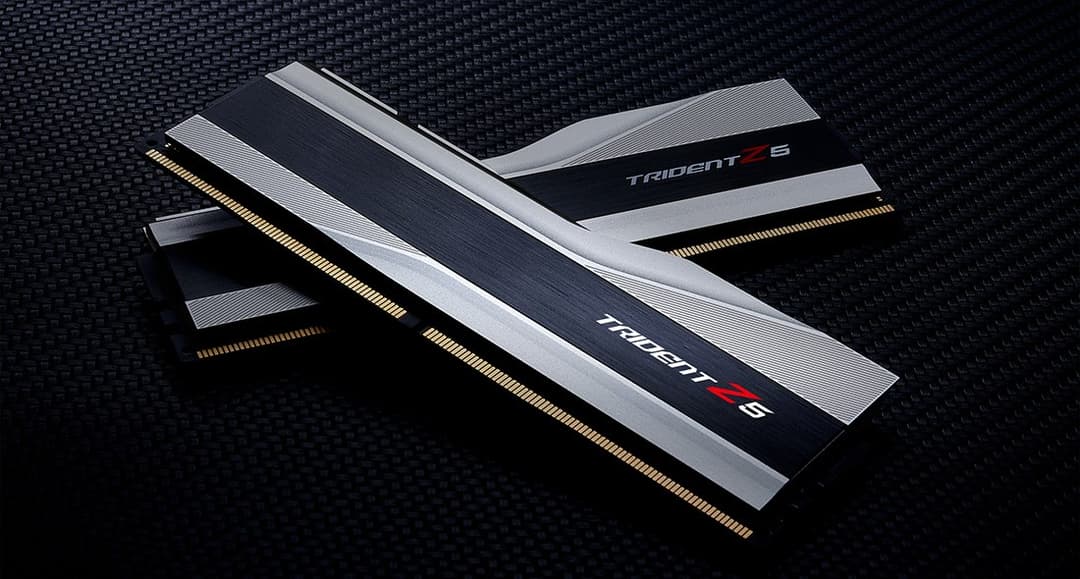 G.Skill Trident Z5 32GB (2 x 16GB) DDR5-6000 CL36 Desktop Memory Kit - Metallic Silver - Image 6