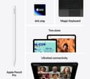Apple iPad Air 11" M4 (2026) 128GB Wi-Fi + Cellular - Purple thumbnail 3