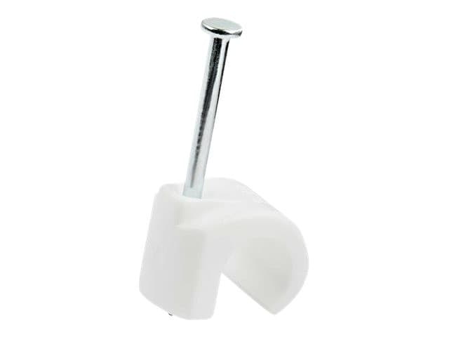StarTech Cable Clips 100 Pack White - Image 4