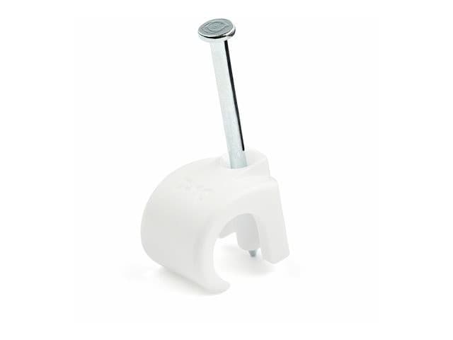 StarTech Cable Clips 100 Pack White - Image 5