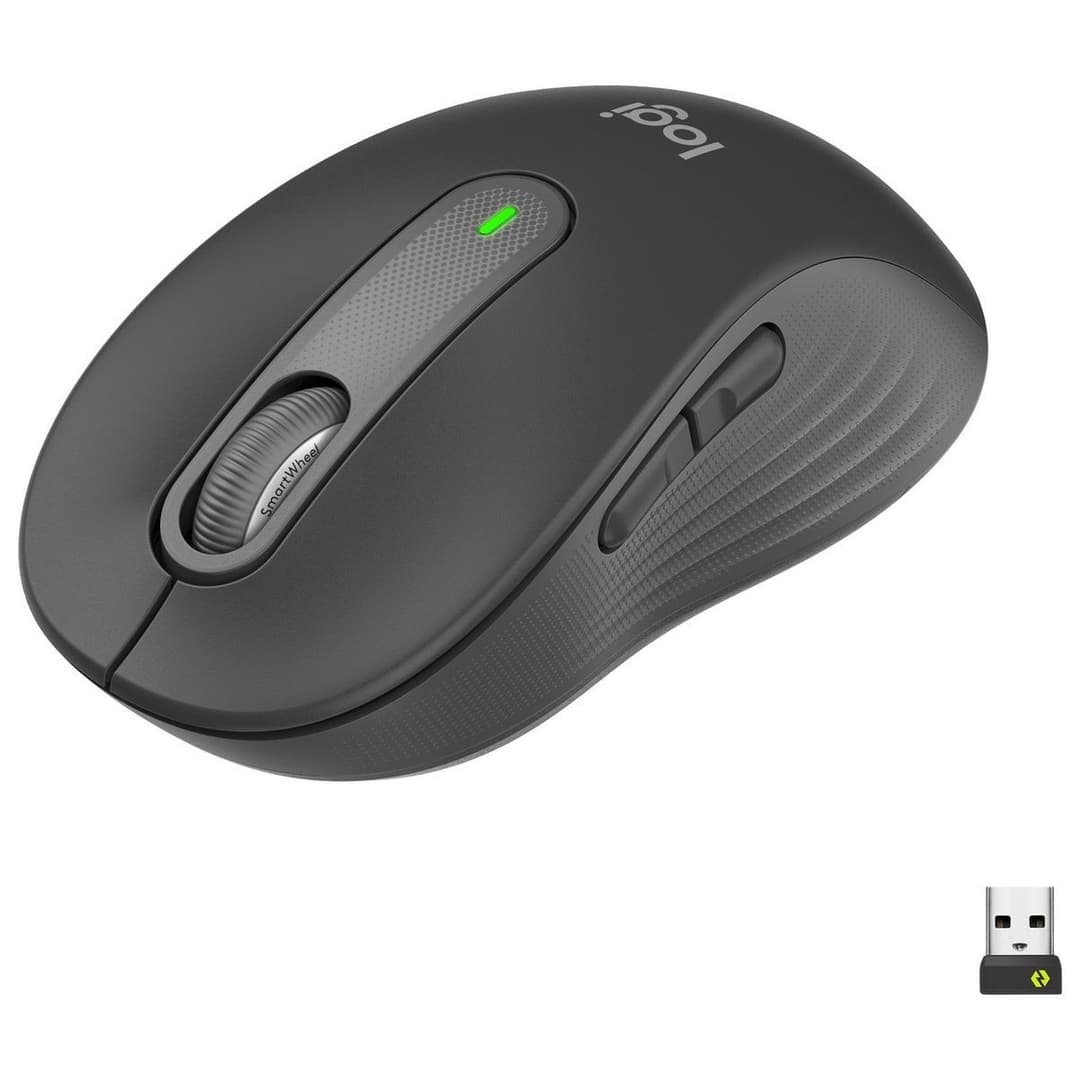 Logitech Signature M650 Wireless Mouse - Graphite - Image 1