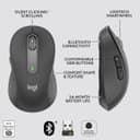 Logitech Signature M650 Wireless Mouse - Graphite thumbnail 8