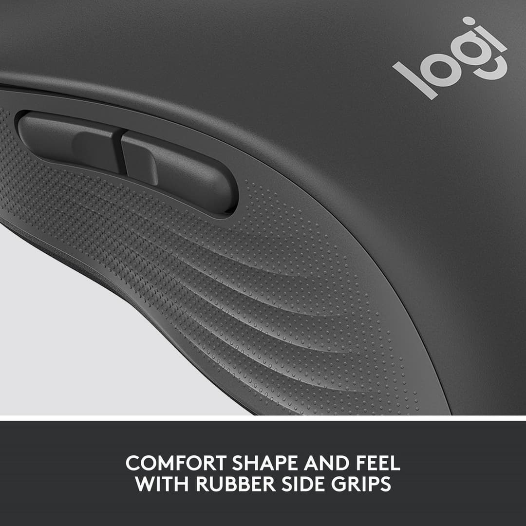 Logitech Signature M650 Wireless Mouse - Graphite - Image 9