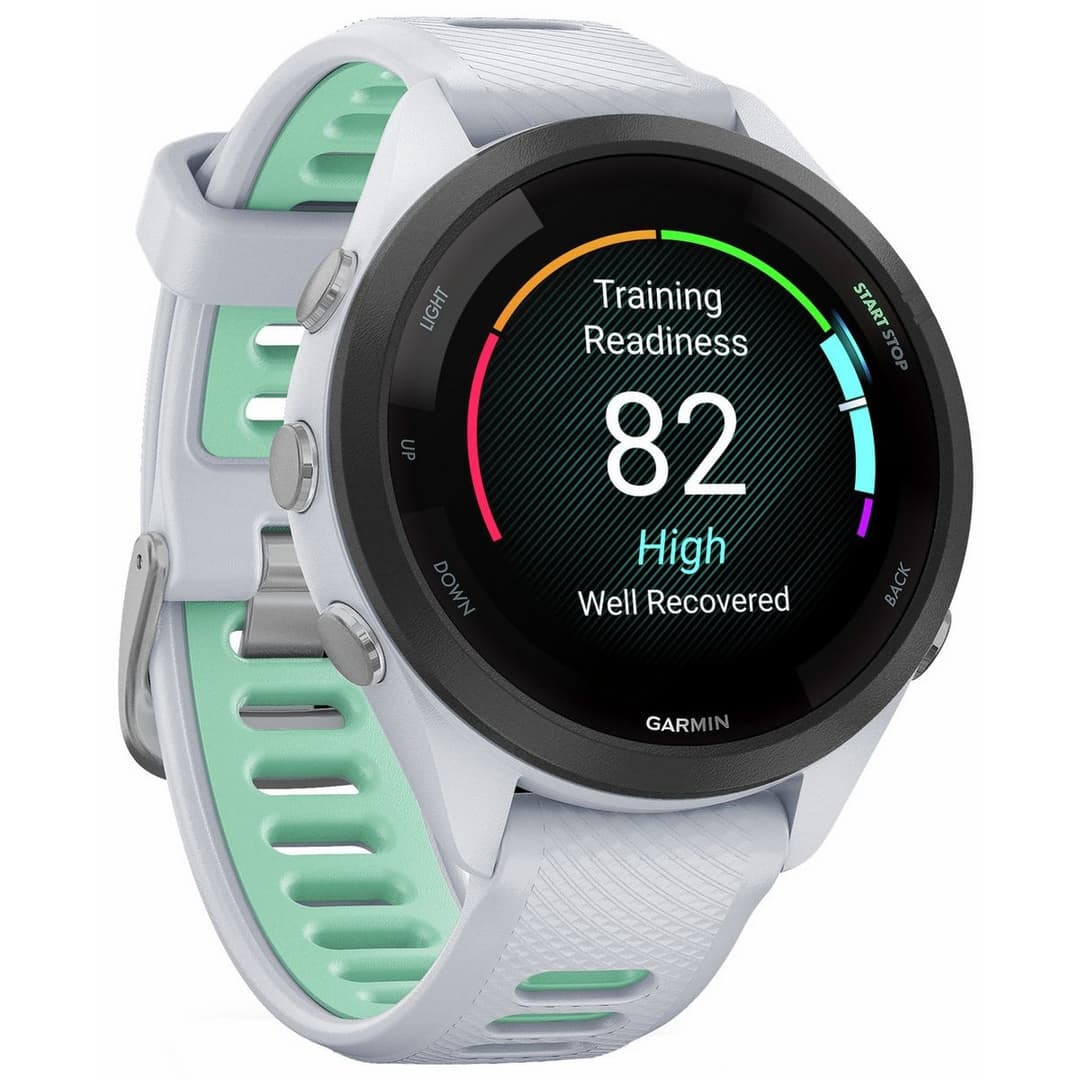 Garmin Forerunner 265S (42mm) GPS Running Smartwatch - Whitestone - Image 3