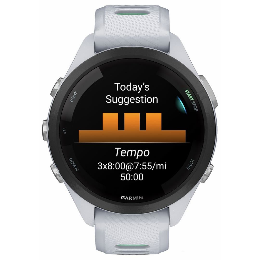 Garmin Forerunner 265S (42mm) GPS Running Smartwatch - Whitestone - Image 4
