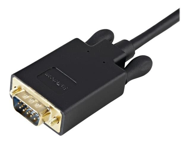 StarTech DisplayPort to VGA Adapter Cable Black - Image 3