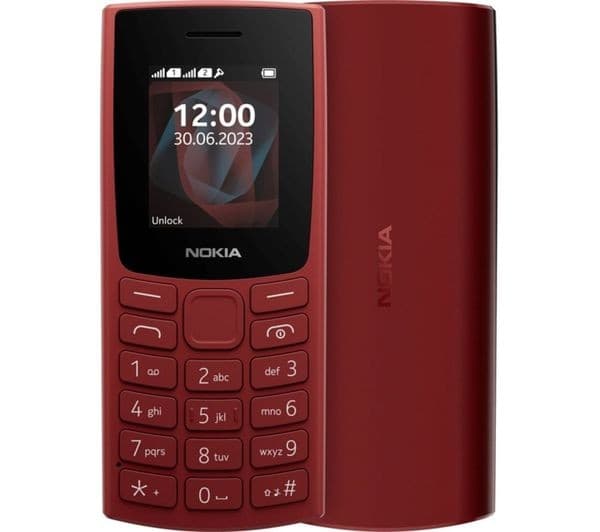 Nokia 105 2025 Red
