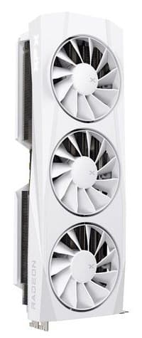 XFX Quicksilver AMD Radeon RX 9070 XT Gaming Edition 16GB GDDR6 Graphics Card - White - Image 2