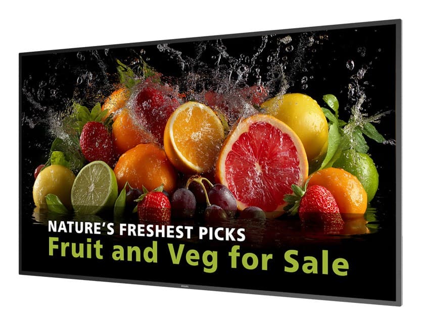 Philips Signage 5000 Series 65BDL5050D/00 4K Ultra HD Signage Display, 600 cd/m², Android 14, Wi-Fi - 65"