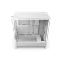 NZXT H5 Flow RGB Tempered Glass Mid Tower Gaming PC Case White thumbnail 6