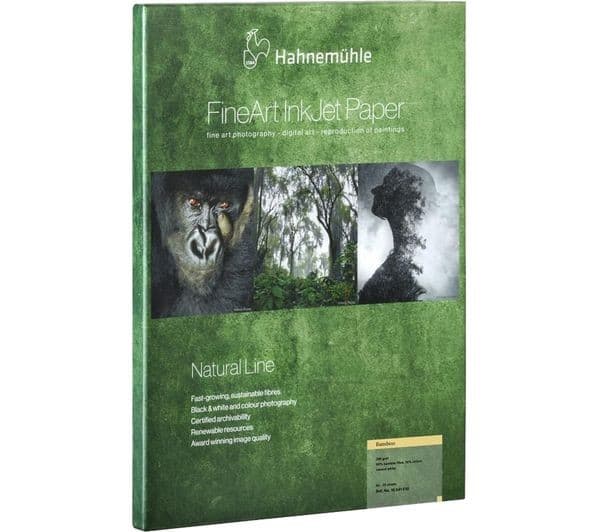 Hahnemuehle FineArt Natural Line Bamboo 290gsm Matte Photo Paper A4 - 25 Sheets