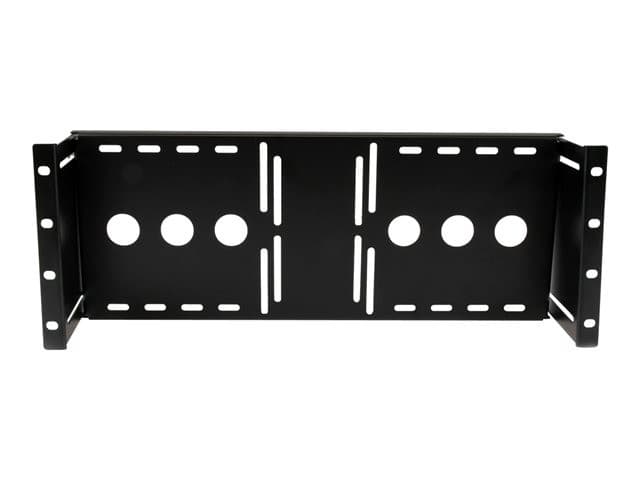 StarTech.com 4U Universal VESA LCD Monitor Mounting Bracket for 19-inch Rack or Cabinet - TAA Compliant - Cold-Pressed Steel Bracket (RKLCDBK) mounting kit - for LCD display - black - Image 2