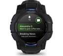 Garmin Instinct 3 AMOLED Smartwatch 50mm Black with Bolt Blue Band thumbnail 8