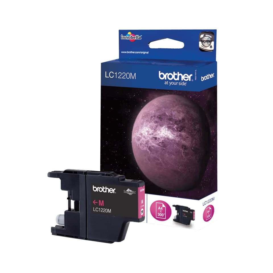Brother LC1220 Original Ink Cartridge - Magenta - Image 1