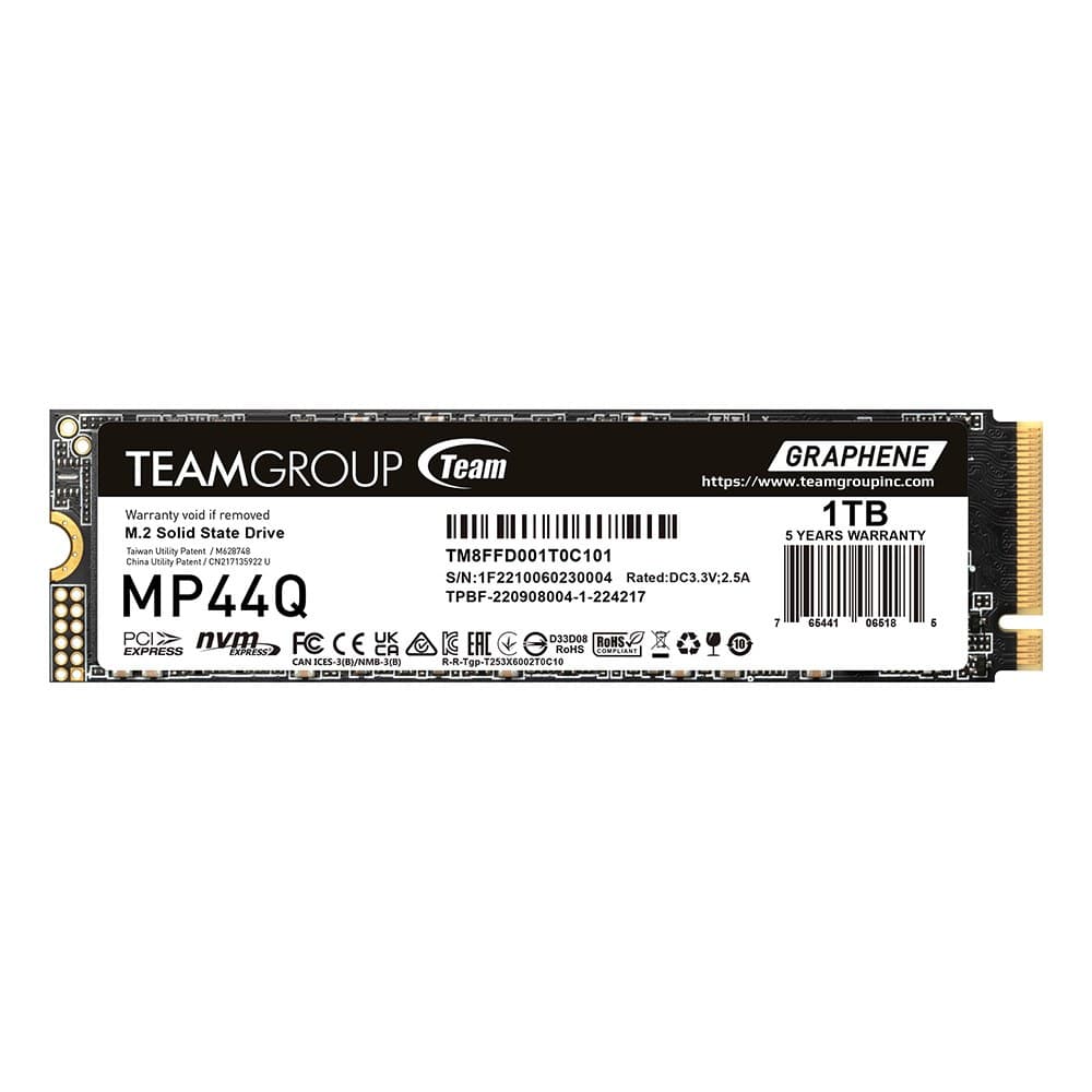 TEAMGROUP MP44Q M.2 2280 PCIe 4.0 NVMe QLC 3D NAND SSD - 1TB