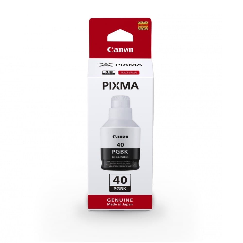 Canon GI-40 Original Ink Bottle - Black - Image 1