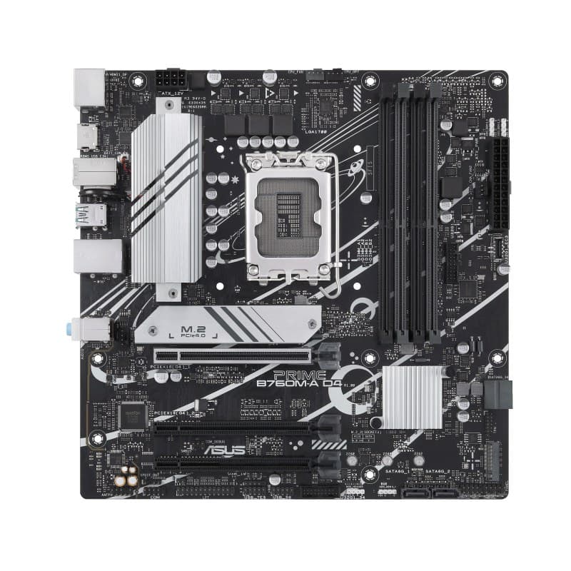ASUS PRIME B760M-A D4-CSM Intel B760 LGA 1700 micro ATX - Image 1