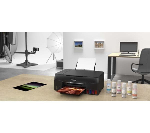 Canon PIXMA G650 MegaTank All-in-One Wireless A4 Colour Ink Tank Photo Printer - Image 2