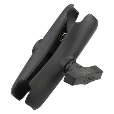 RAM Mounts Double Socket Arm - C Size (1.5-inch Ball), Medium 5.69-inch (RAM-201U) - Image 1