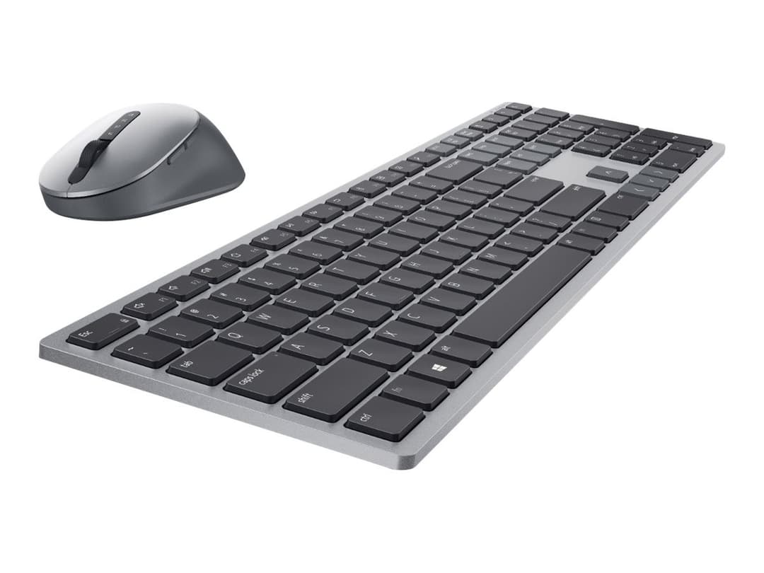 Dell Pro Plus KM7321W Wireless Keyboard and Mouse Set, Titan Grey - UK QWERTY - Image 1