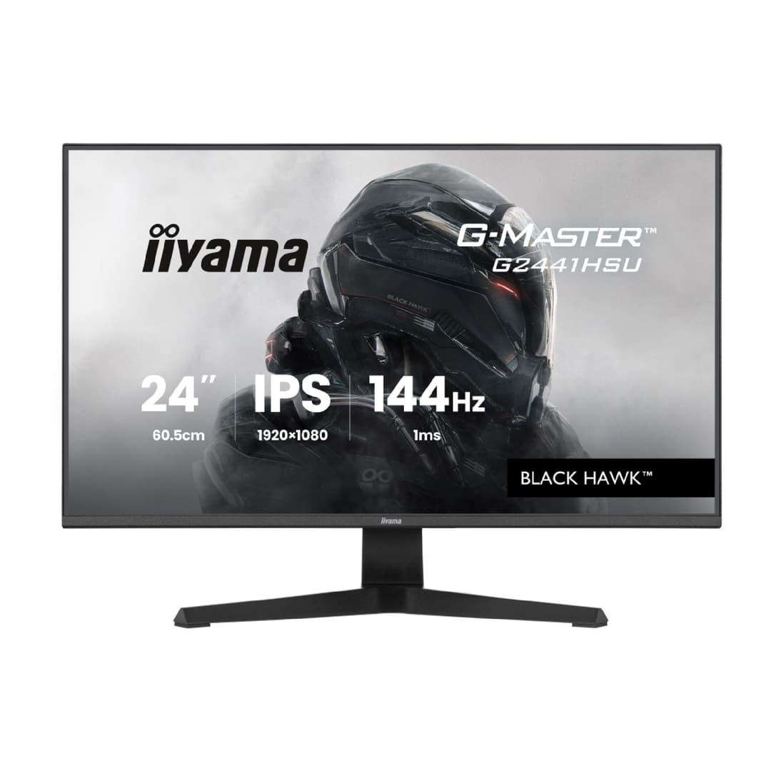 iiyama G-Master G2441HSU-B1 24" IPS Full HD 144Hz 1ms Freesync Gaming Monitor with Speakers - Image 1