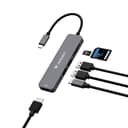 Verbatim USB-C Essentials Multiport Hub 6 ports: HDMI, USB-C PD, USB-A 3.2 Gen 1, USB-A, SD & microSD thumbnail 2